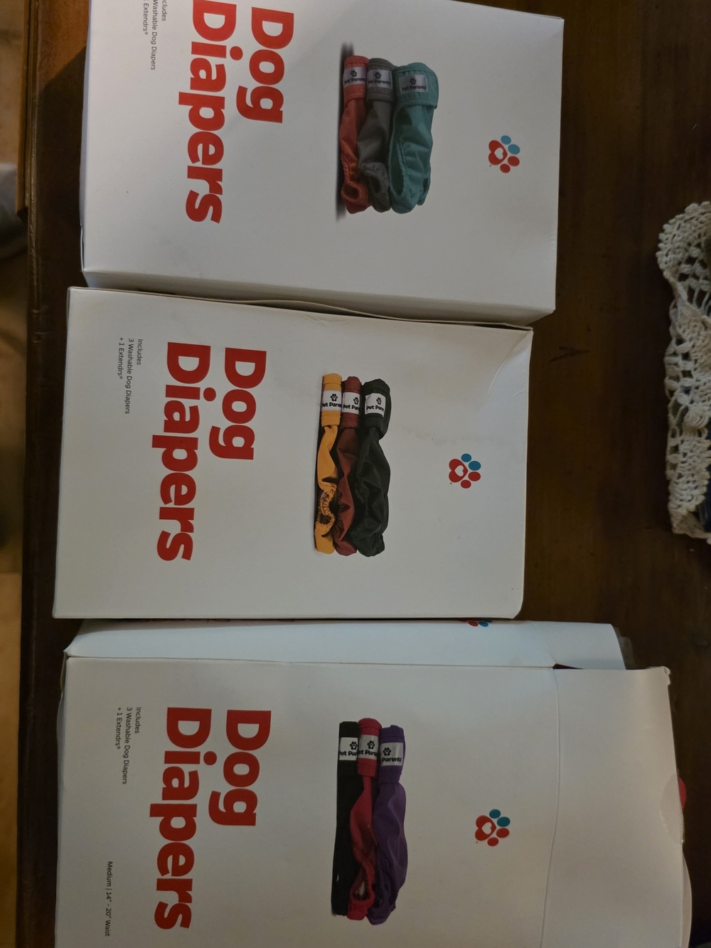 Washable Dog Diapers Size M